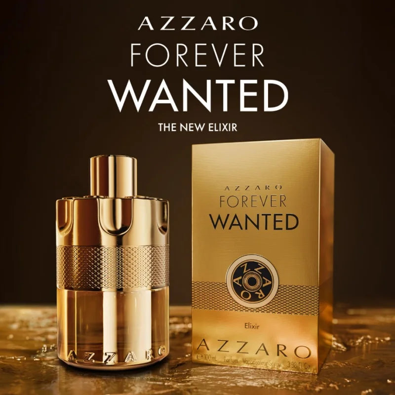 Azzaro Forever Wanted Elixir Parfum Spray 3.4oz Fragrance.for men