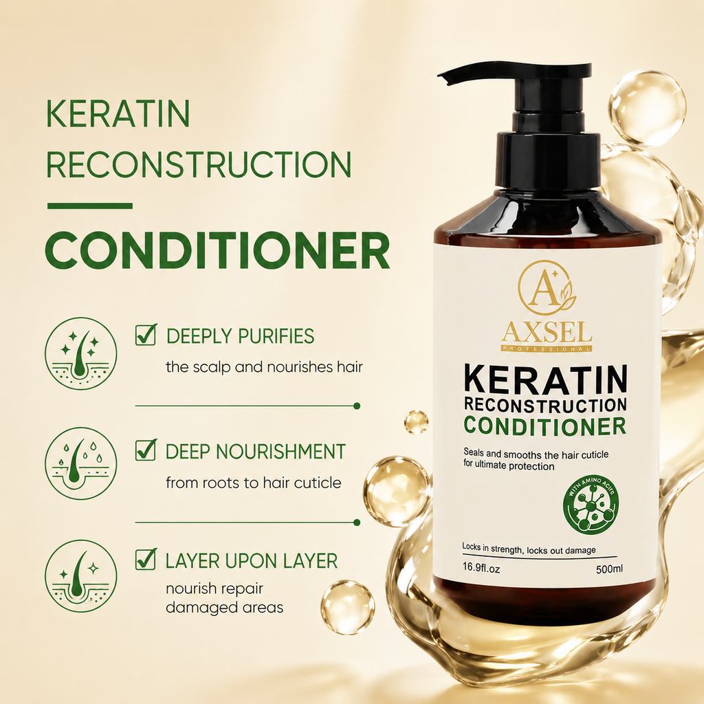 AXSEL Keratin Hair Care Collection