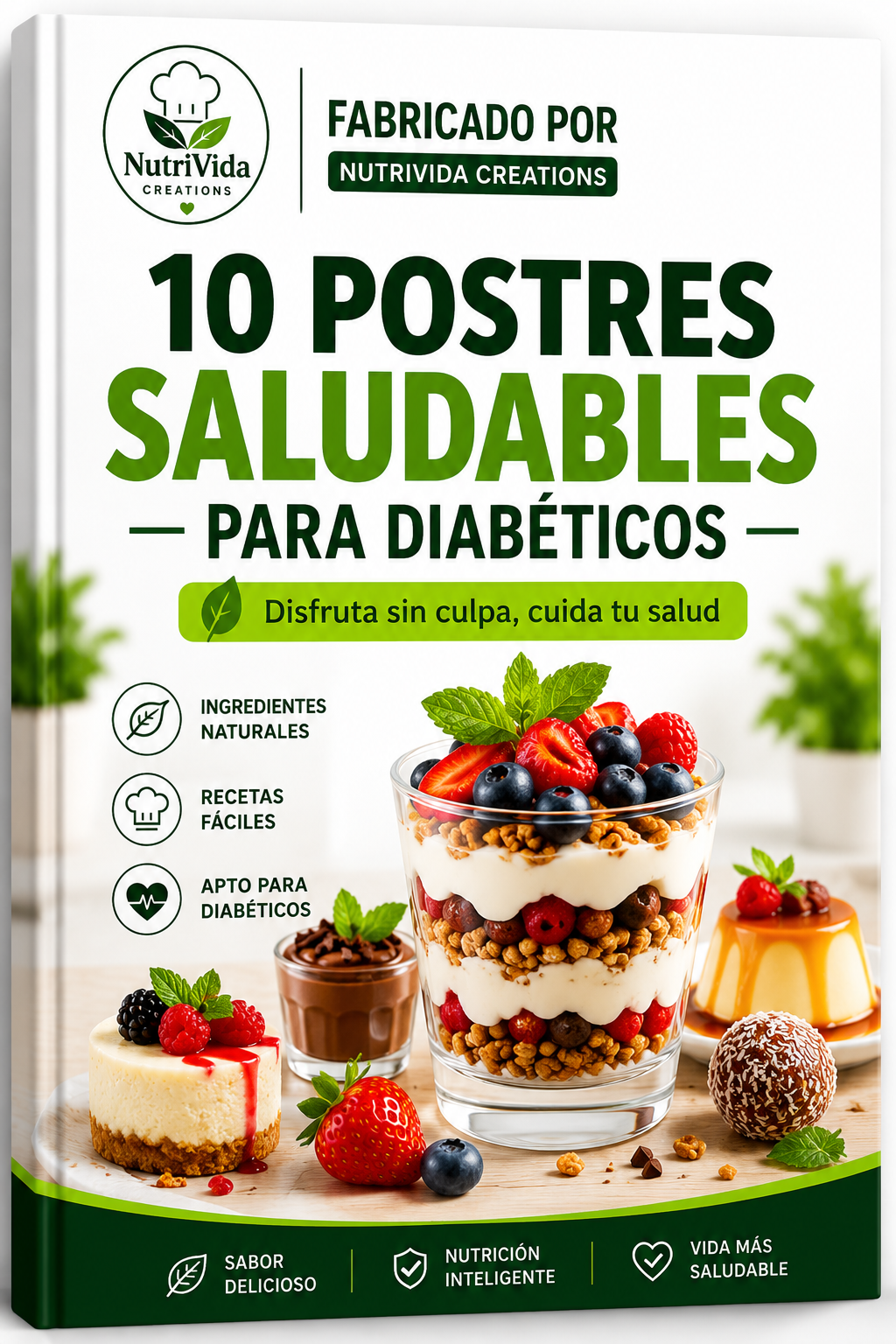 10 postres saludables para diabetico